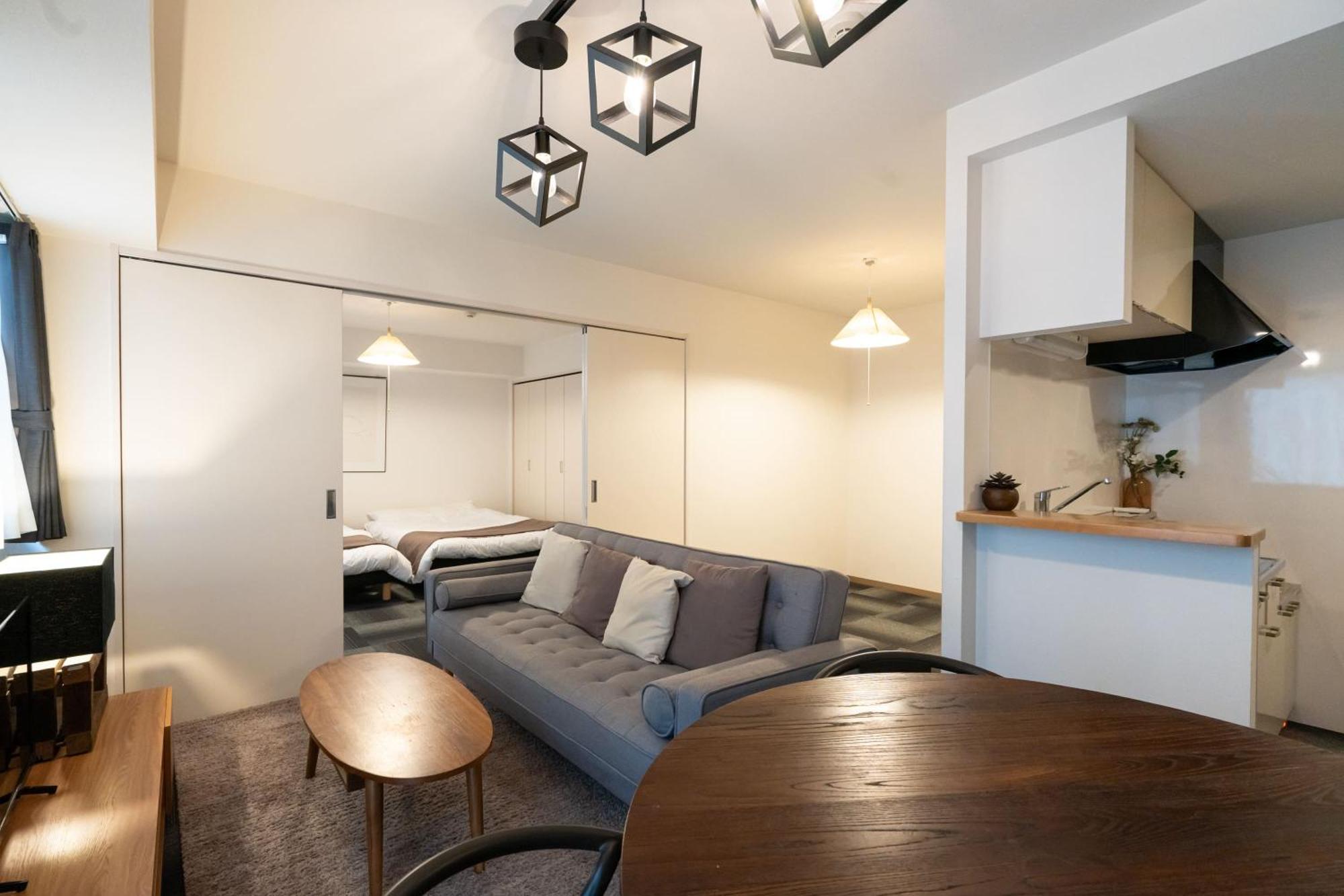 Ferienwohnung Tsubaki Garden Sapporo Zimmer foto