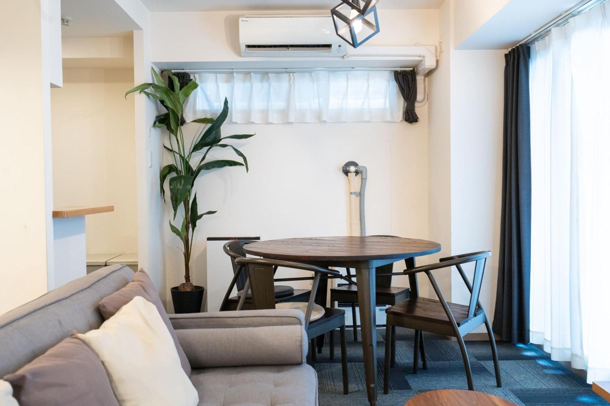 Ferienwohnung Tsubaki Garden Sapporo Zimmer foto