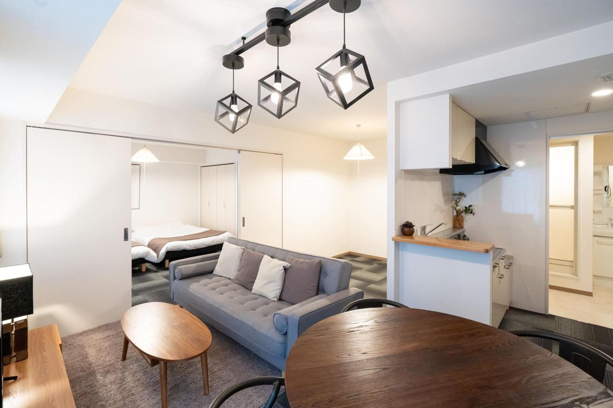 Ferienwohnung Tsubaki Garden Sapporo Zimmer foto
